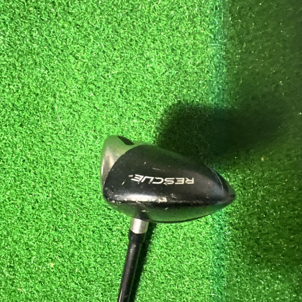 TaylorMade AeroBurner Rescue Hybrid #4 Stiff Flex Graphite RH Winn DriTac Grip