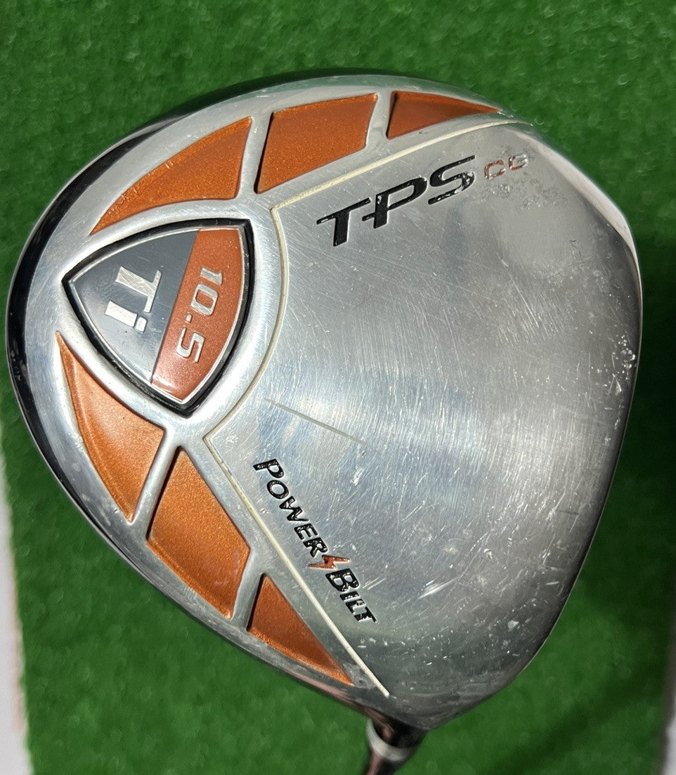 PowerBilt TPS Ti Driver 10.5° – Titanium Head – Right Handed – Graphite Shaft