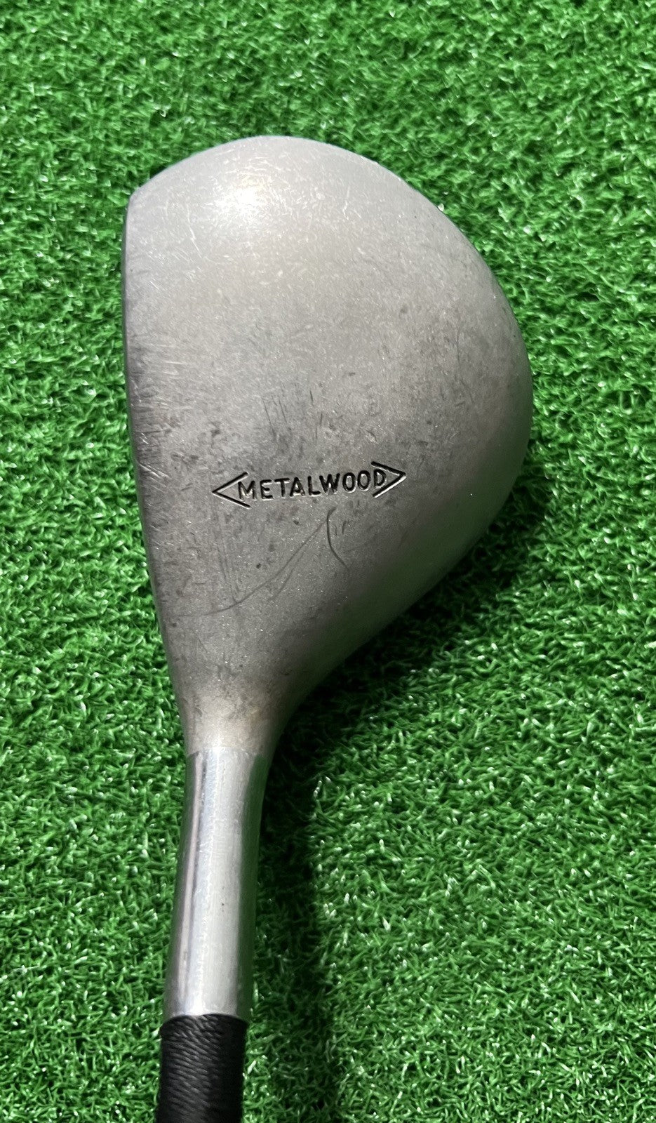 Vintage TaylorMade Tour Spoon 13°  Pittsburgh Persimmon Metalwood Steel Shaft RH