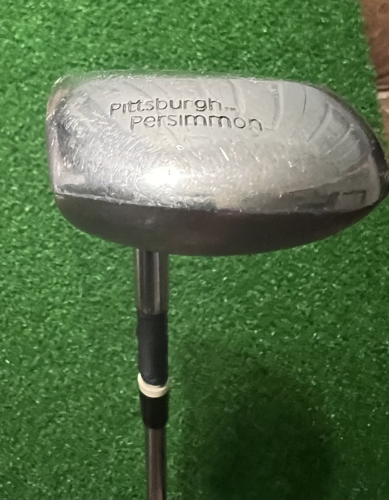 Vintage TaylorMade Tour Spoon 13°  Pittsburgh Persimmon Metalwood Steel Shaft RH