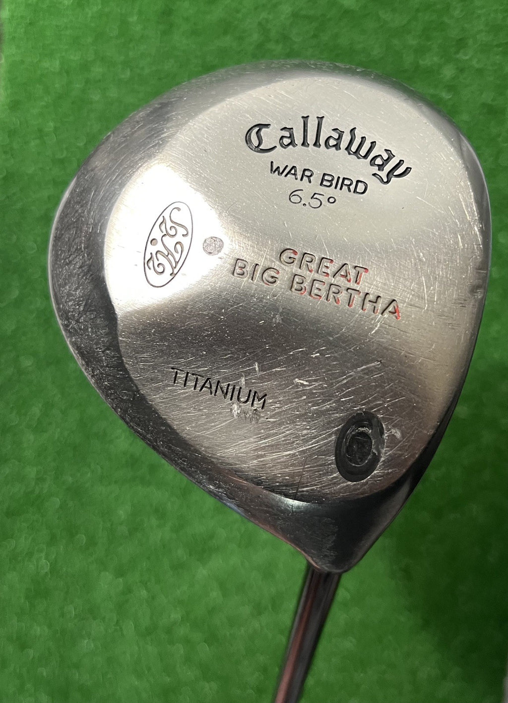 Callaway Golf Great Big Bertha Warbird Titanium 6.5 Driver RH 45”