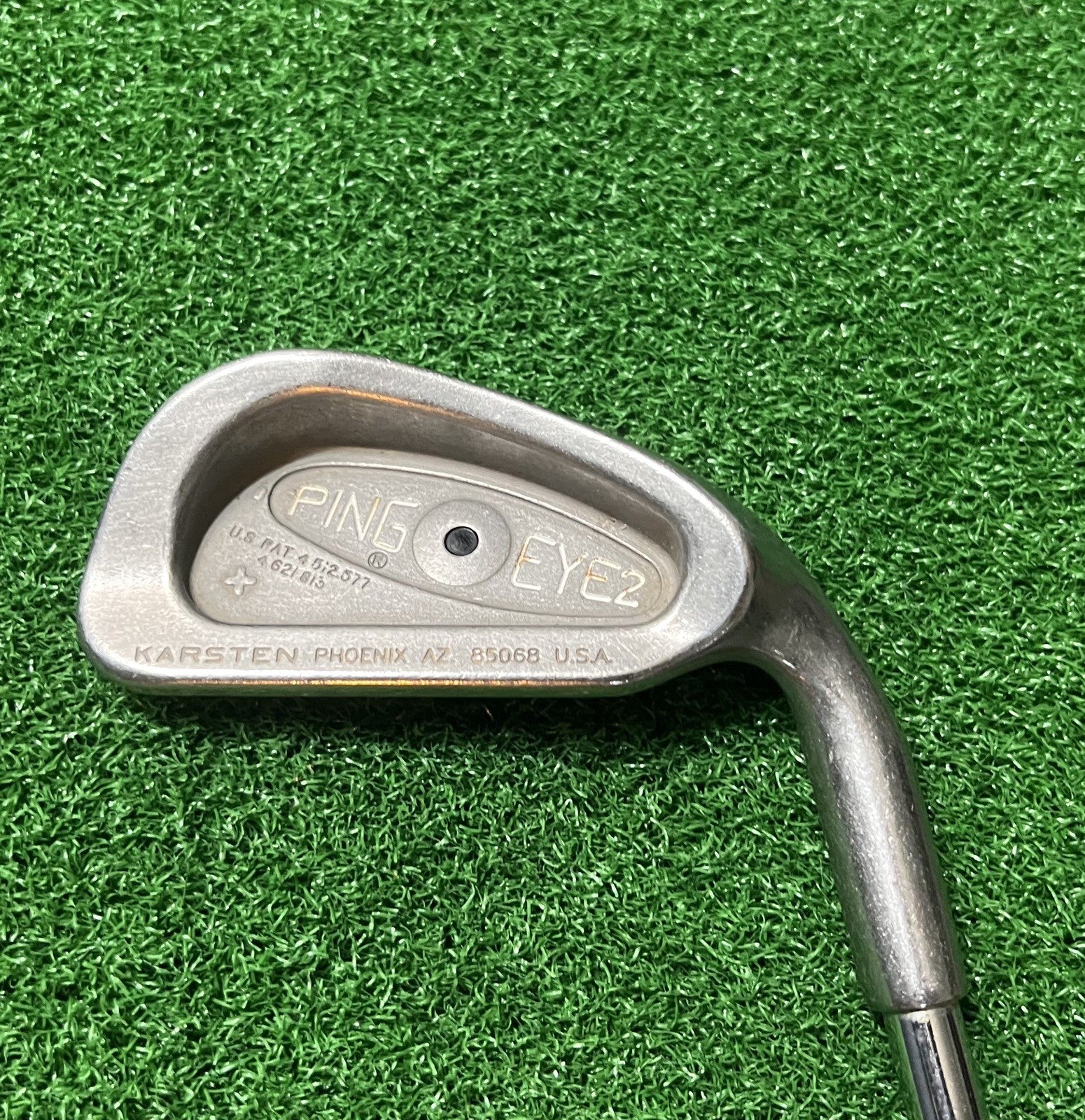 Driving Iron: RH Ping Eye 2 Black Dot Individual 2 Iron, Stiff Flex Shaft, 39"