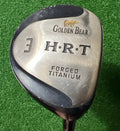 Golden Bear HRT Forged Titanium 3 Wood Golf Club Mens RH Graphite Shaft 43"