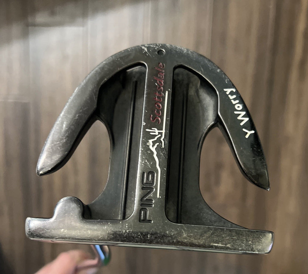 Ping Scottsdale Y Worry Putter Black, 34-inch Mallet Head