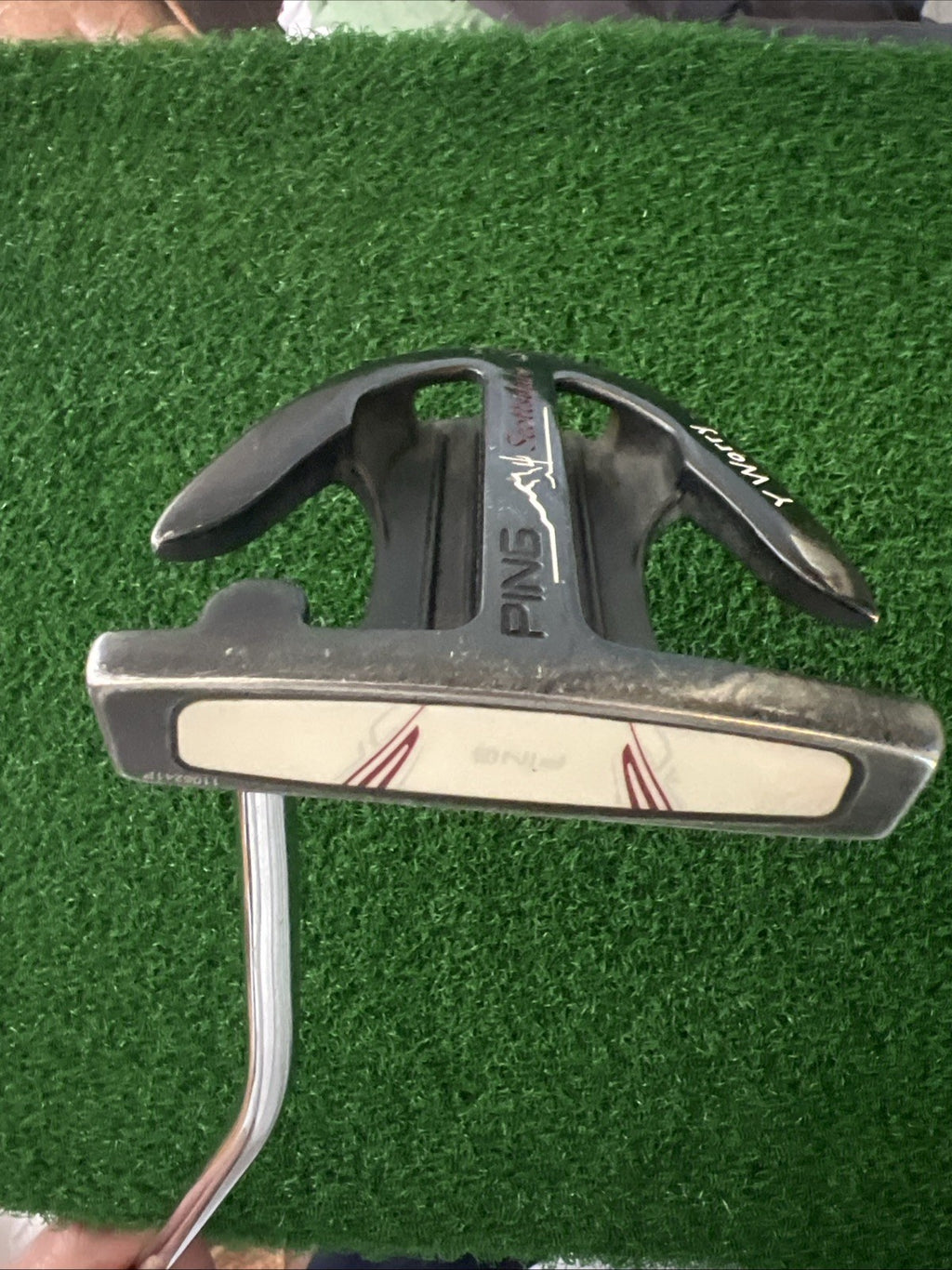Ping Scottsdale Y Worry Putter Black, 34-inch Mallet Head